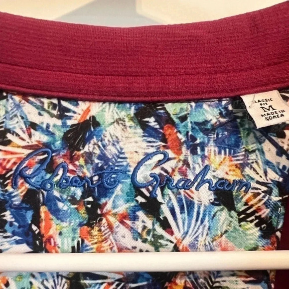 Robert Graham Knit Sweater M pink - Picture 3 of 4